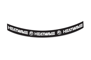 Heat Wave Helmet Visor Decal