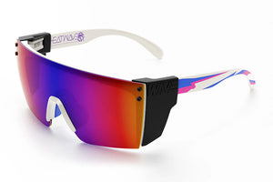 LAZER FACE SONNENBRILLE: Reactive Customs x Purple Lurk