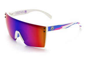 LAZER FACE SONNENBRILLE: Reactive Customs x Purple Lurk