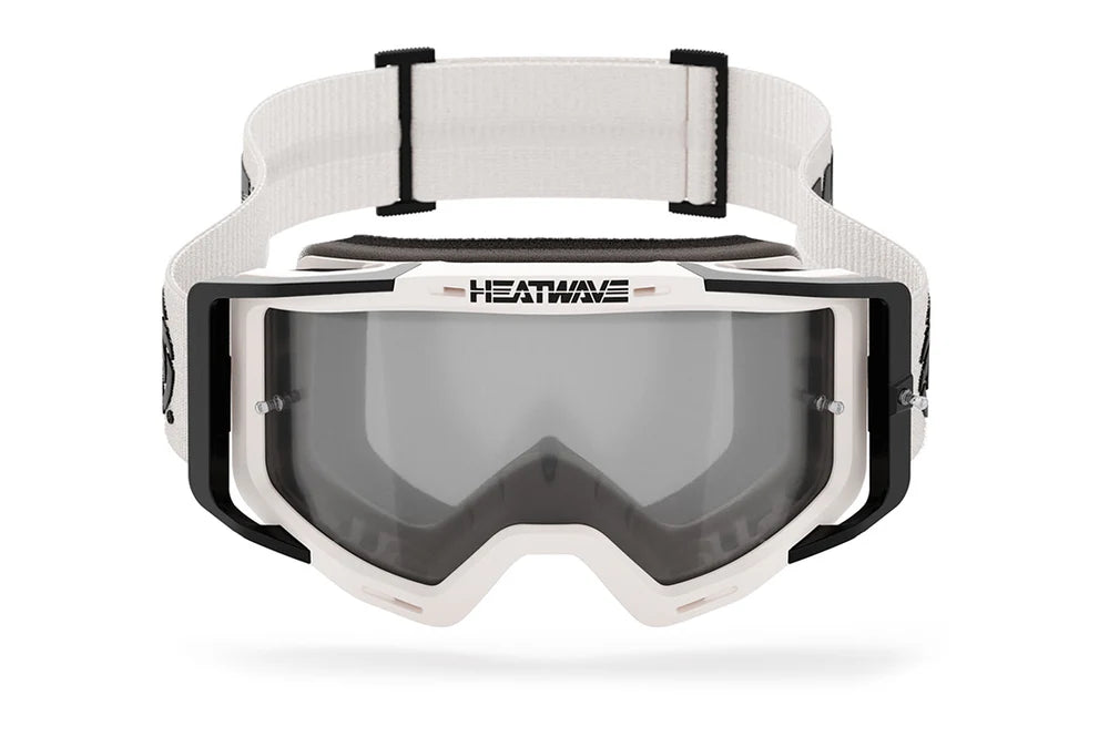 MXG-250 Motosport Goggle: Billboard Icon White Photochromic