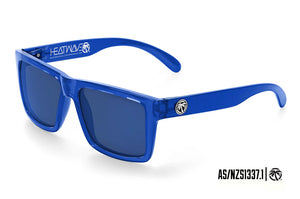 VISE Z87 SUNGLASSES: Neon Blue