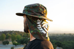 HWV BOONIE HAT: Flek Camo