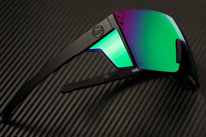 PERFORMANCE LAZER FACE SUNGLASSES: Silver