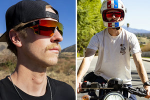 PERFORMANCE LAZER SLIM SUNGLASSES: Firestorm