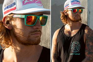 XL-VISE-SONNENBRILLE: Aqua Splash x Tropic