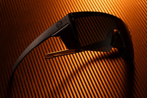 PERFORMANCE LAZER FACE SUNGLASSES: Ultra Black