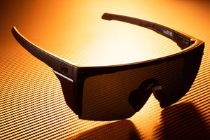 PERFORMANCE LAZER FACE SUNGLASSES: Ultra Black