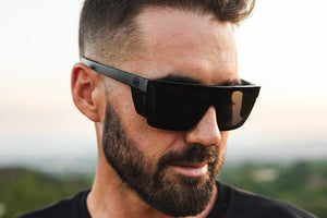 PERFORMANCE QUATRO SUNGLASSES: Ultra Black