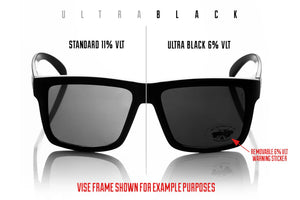 PERFORMANCE QUATRO SUNGLASSES: Ultra Black